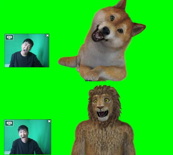 实时直播换脸卡通形象出镜,卡通形象面部捕捉(软件+教程)