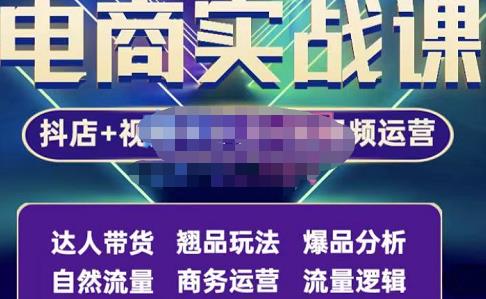 阿枫·抖店无货源+视频号小店+短视频实操课:达人带货+翘品玩法+爆品分析等
