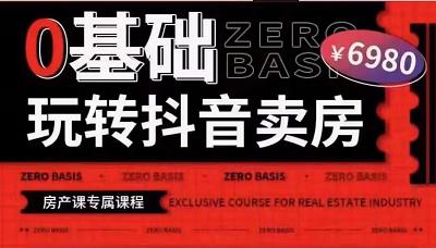 修龙老师·0基础玩转短视频卖房(十九期),短视频+直播双腿走路,实现抖音卖房弯道超车