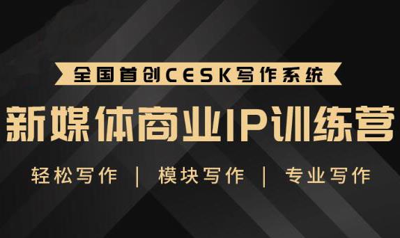 升职计·新媒体商业IP训练营:轻松写作模块写作专业写作