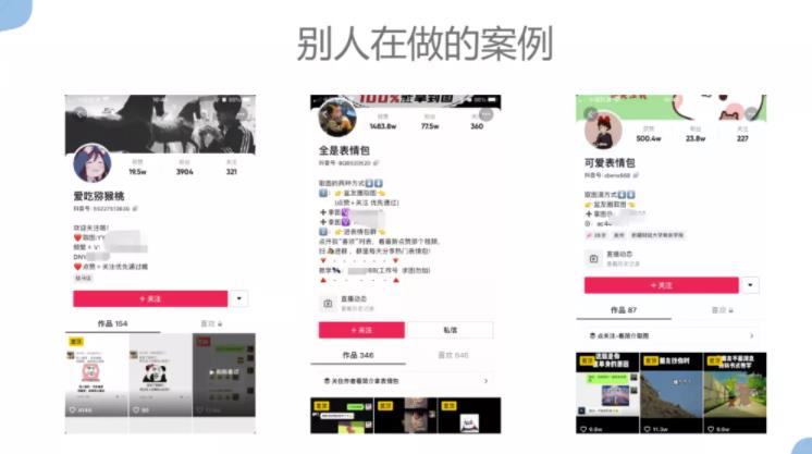 抖音表情包赚钱项目拆解,细分领域的赚钱机会