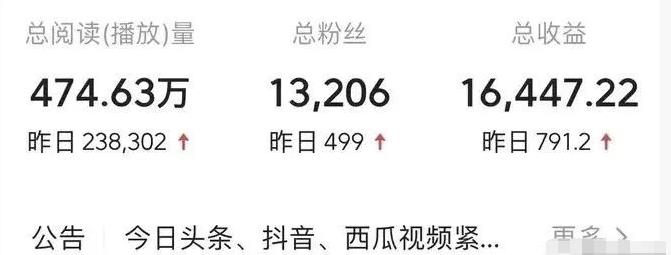 中视频计划副业项目,简单又赚钱的实操玩法,可长期操作