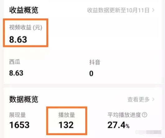 西瓜中视频是如何赚钱的?教你提高视频收益的3个方法!