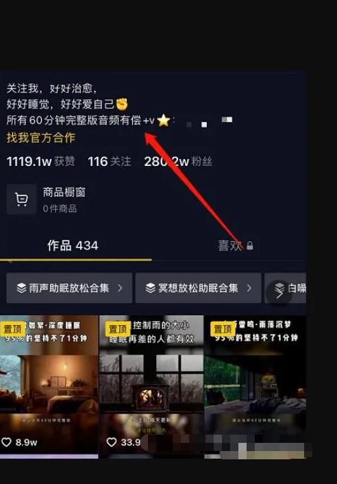 抖音赚钱门道之抖音助眠号暴利赚钱项目解析