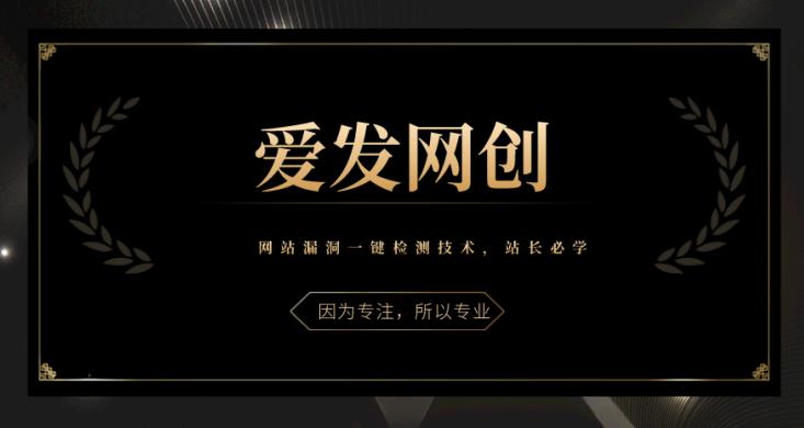 《爱发必学第6课》网站漏洞一键检测技术,站长必学