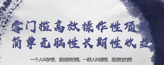 忠余网赚32计第二十八计:零门槛高效操作性项目简单无脑性长期性收益【视频课程】