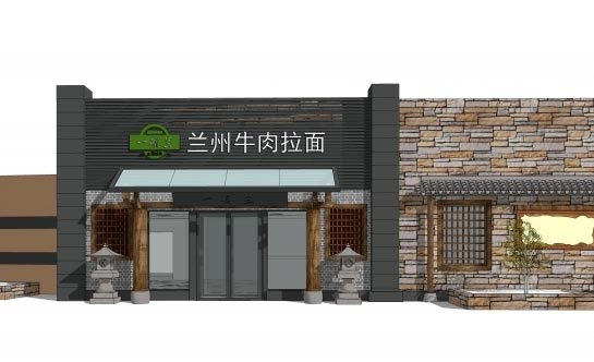 店铺门头的设计（图）