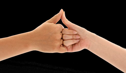 引出承诺，促使客户言行一致