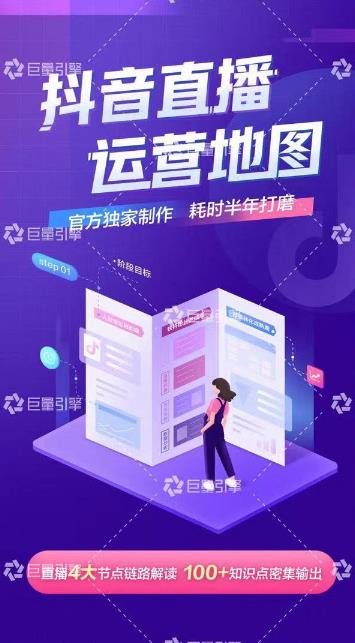 《抖音直播运营地图》直播4大节点，100+知识点