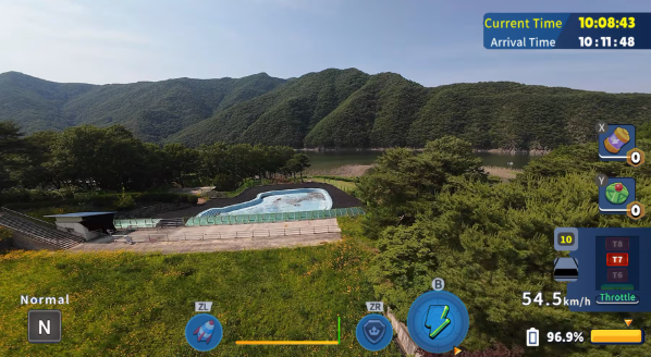 《韩国无人机飞行之旅玉川郡/Korean Drone Flying》switch美版中文