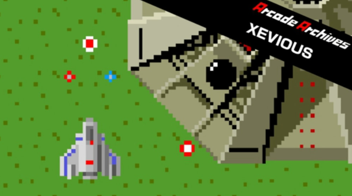 《街机：铁板阵 Arcade Archives XEVIOUS》Switch英文版NSP下载