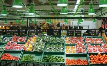 蔬果陈列的规范要求与方法（图）