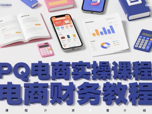 PQ电商实操课程，电商财务教程
